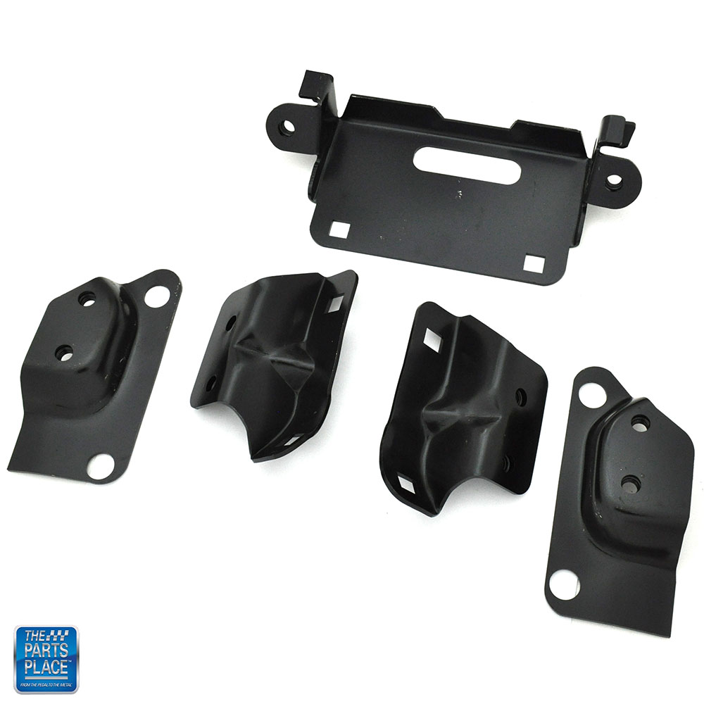 19671968 Pontiac Firebird Rear Bumper Mounting Bracket Set 5 Pieces eBay