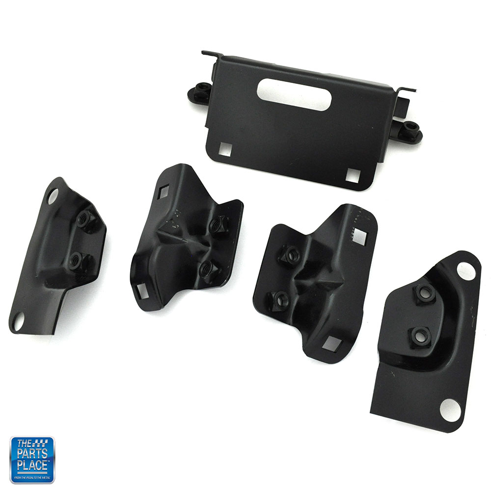 19671968 Pontiac Firebird Rear Bumper Mounting Bracket Set 5 Pieces eBay