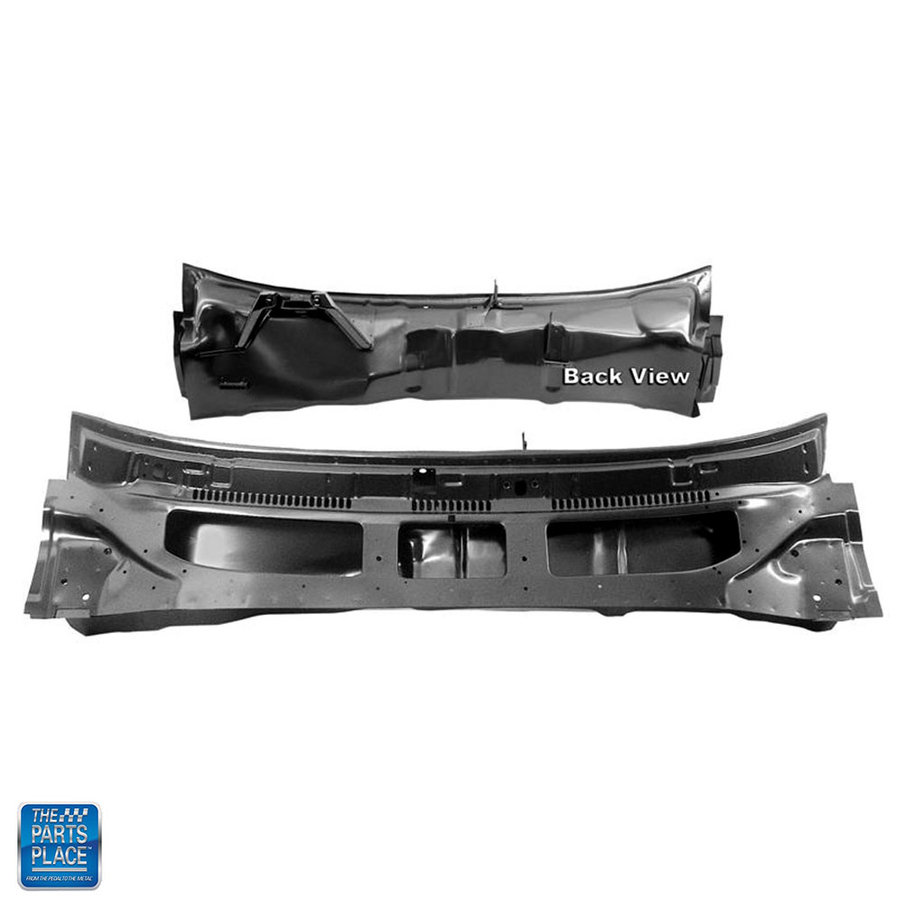19701972 GM Cars Upper Cowl Panel With Lower Support Attached Assembly