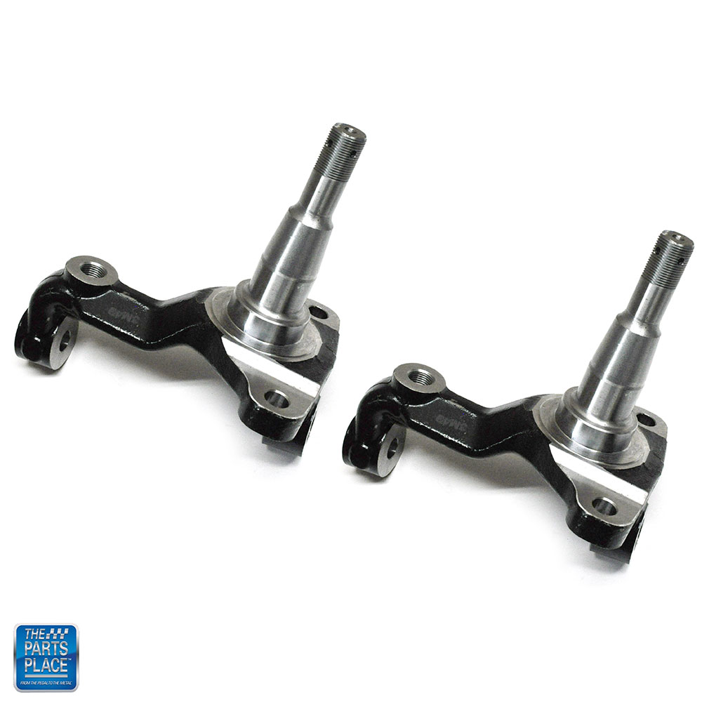 Disc brake spindles for 1964-1972 GM cars.