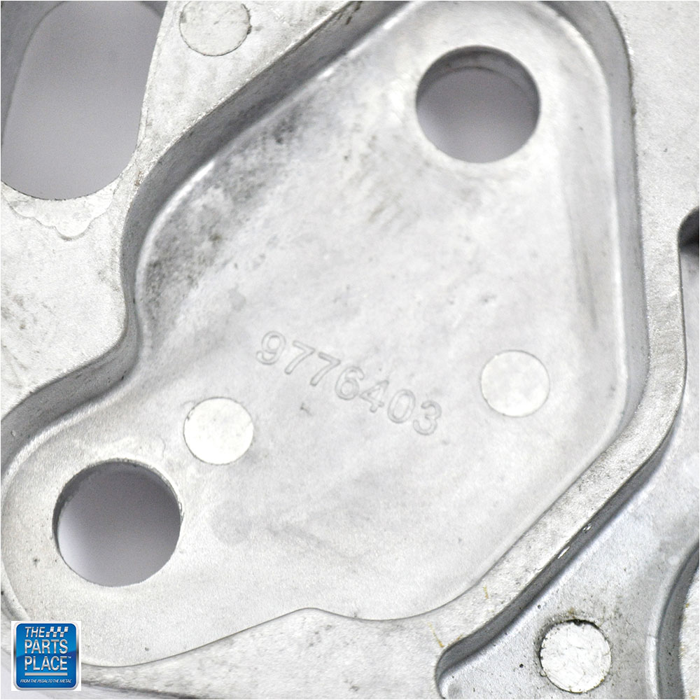 OE Hurst shifter mounting bracket die cast aluminum GM # 9776403 for 1964-1966 GTO.