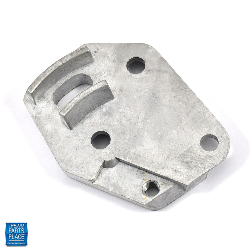 OE Hurst shifter mounting bracket die cast aluminum GM # 9776403 for 1964-1966 GTO.