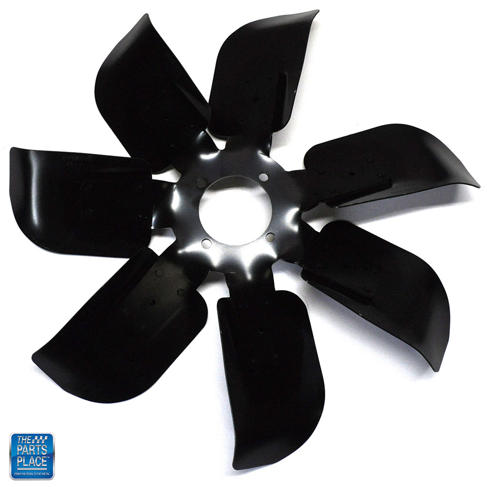 Dated Fan Blade 7 Blades With Curved Tips Dated July 1969 G69 Big Block GM # 3947772 for 1969 Chevelle Malibu, Camaro, Nova Chevy II, Impala Caprice Bel Air, El Camino