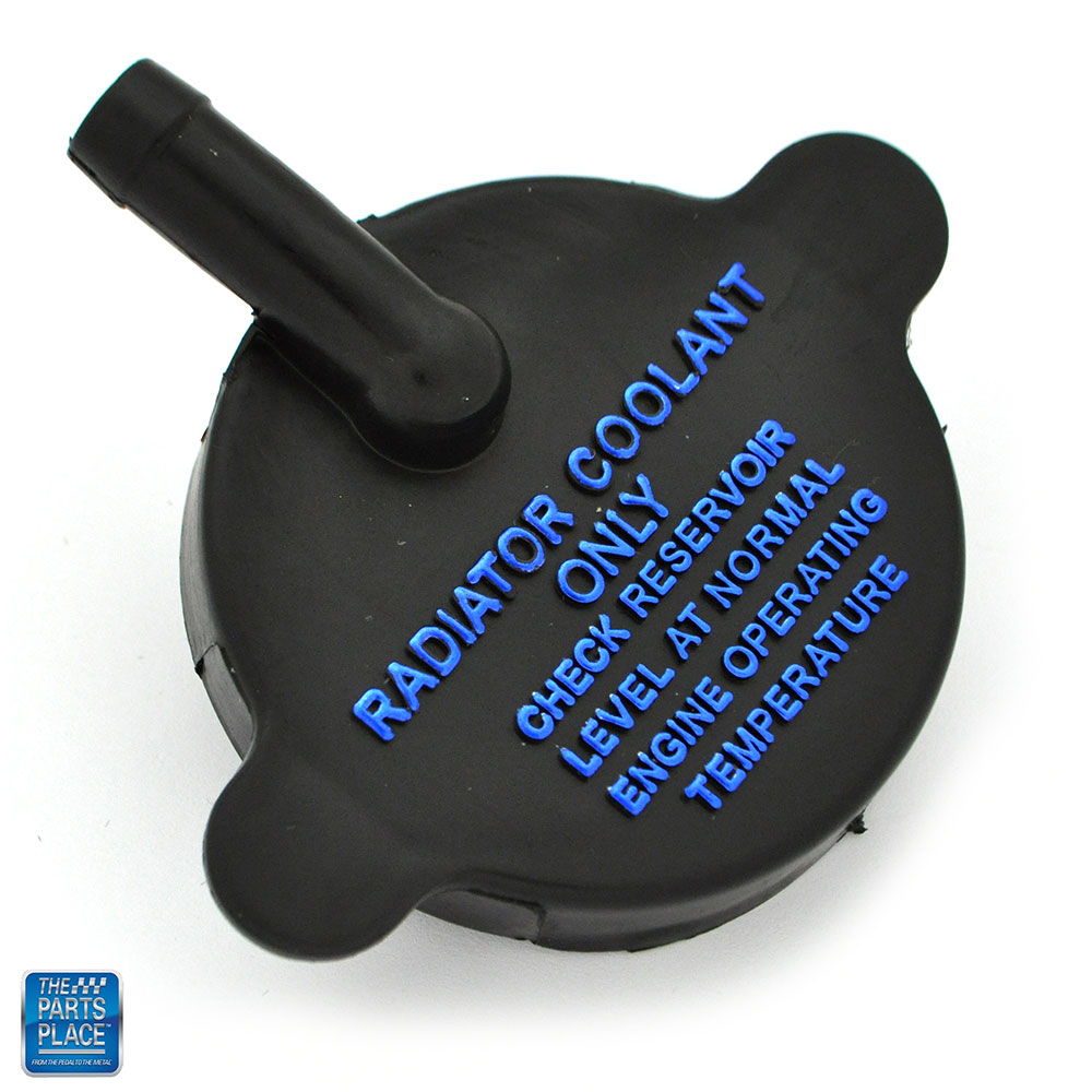 19731981 Firebird Trans Am Radiator Overflow Bottle Cap Blue Letters