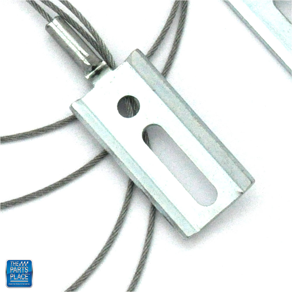 1961-1964 Impala Caprice Bel Air Convertible Top Hold Down Cables Pair for 1961-1964 Impala Caprice Bel Air