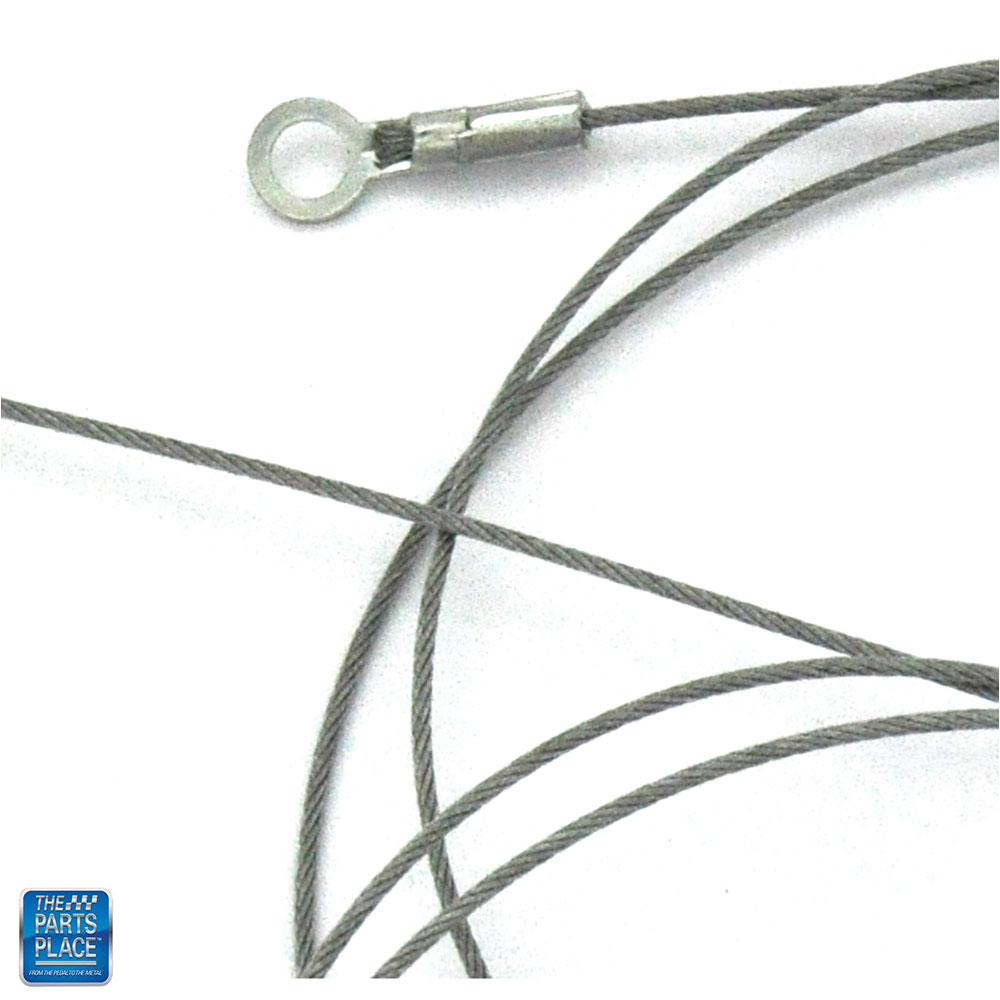 1961-1964 Impala Caprice Bel Air Convertible Top Hold Down Cables Pair for 1961-1964 Impala Caprice Bel Air