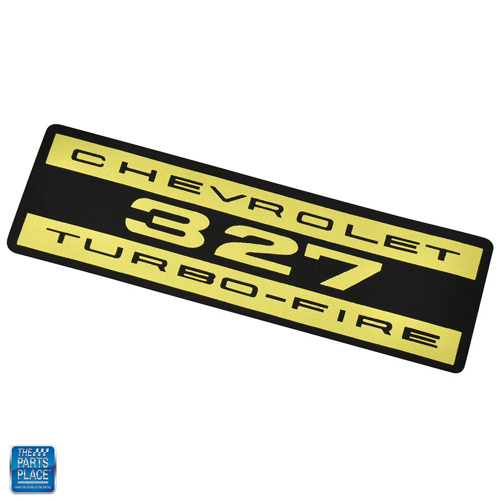 19631966 Chevy Cars 327 TurboFire Valve Cover Decal DC0063 GM 3832180 Each eBay