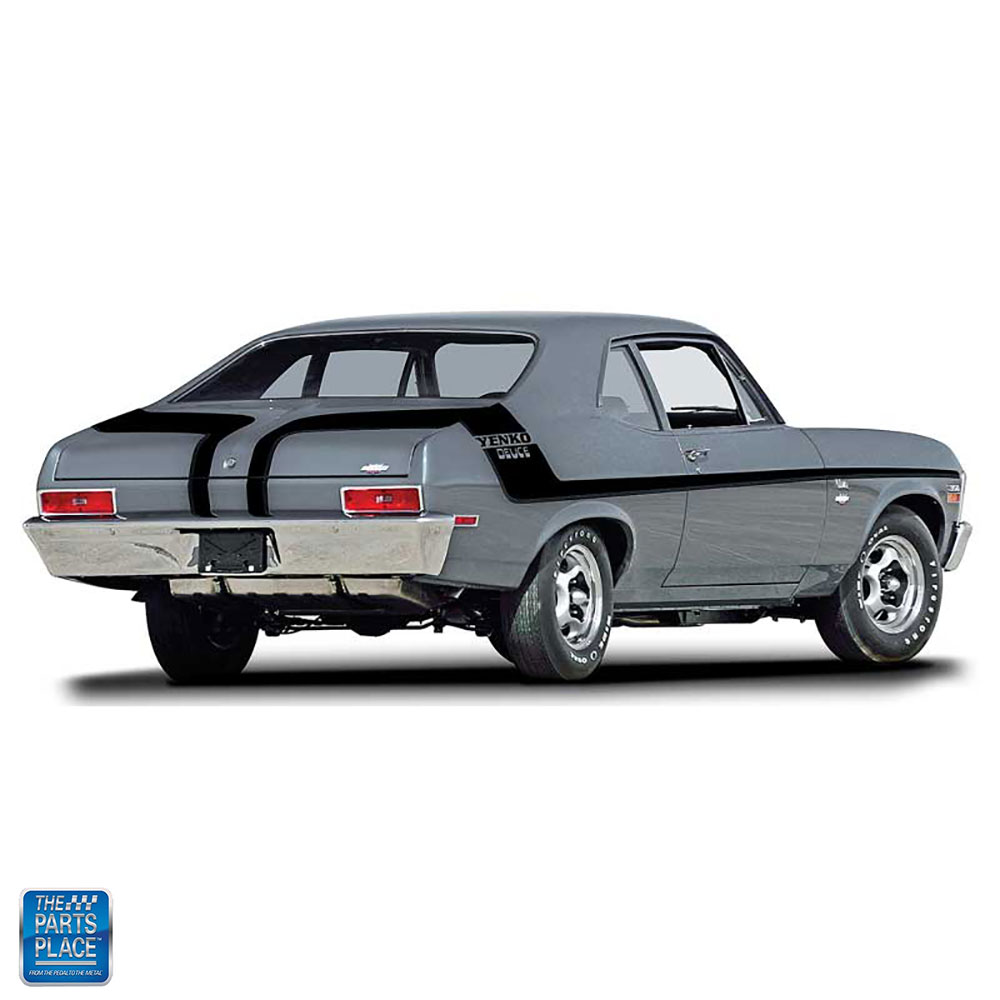 Yenko Deuce Stripe Black Kit for 1970 Nova