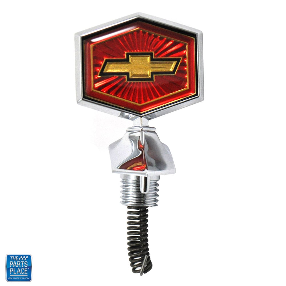 19801987 Chevy Malibu El Camino Header Panel Hood Ornament Emblem GM