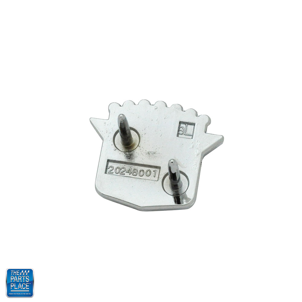 Side roof sail panel emblem for 1970-1990 Cadillac