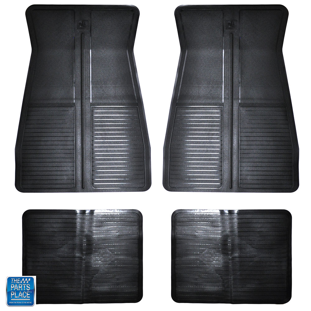 19731987 GM Cars New Original Floor Mat Set Black eBay