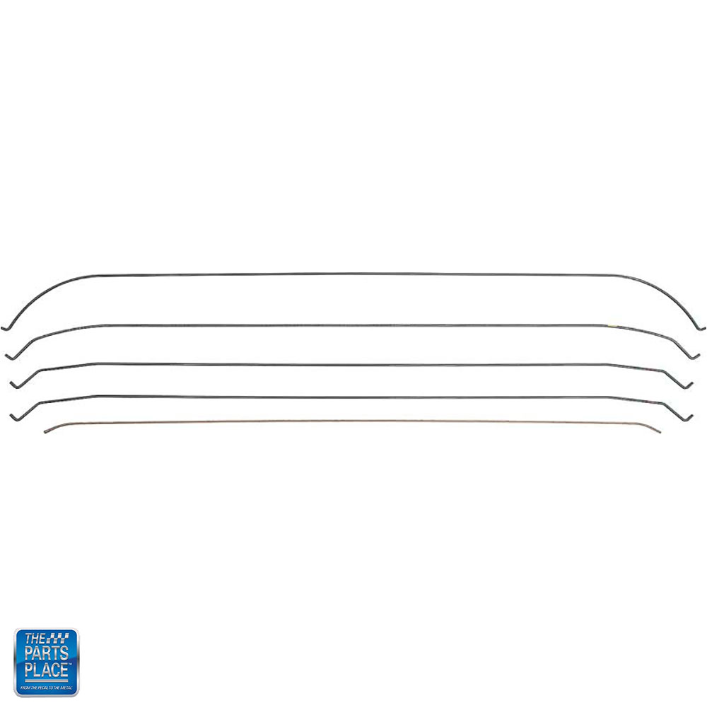 1971-1973 FORD MUSTANG FASTBACK 5 BOW HEADLINER,TIER PATTERN 10 COLORS