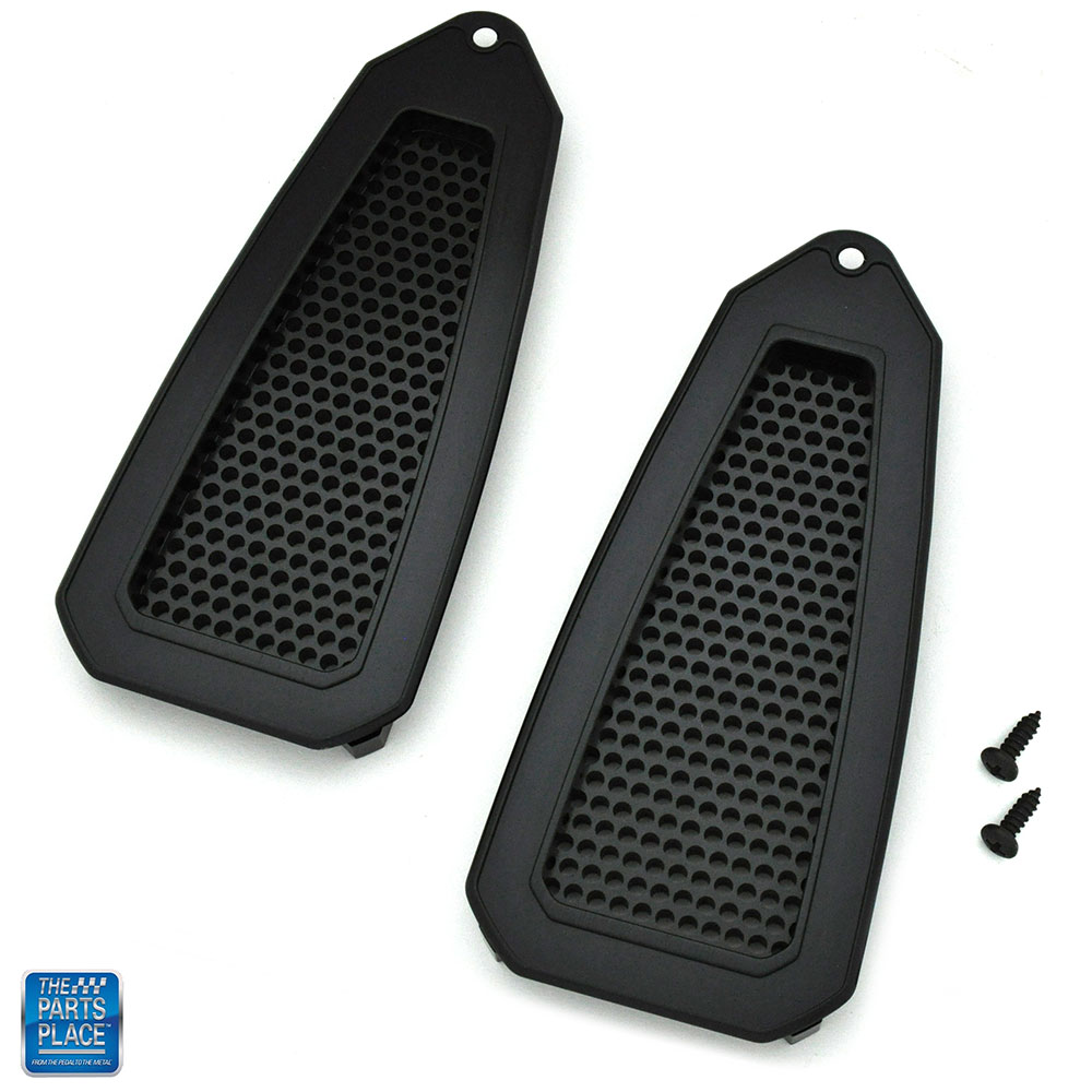 Billet Specialties 171100 Door Jamb Vents Polished Set of 2 for 1968-1969 Camaro