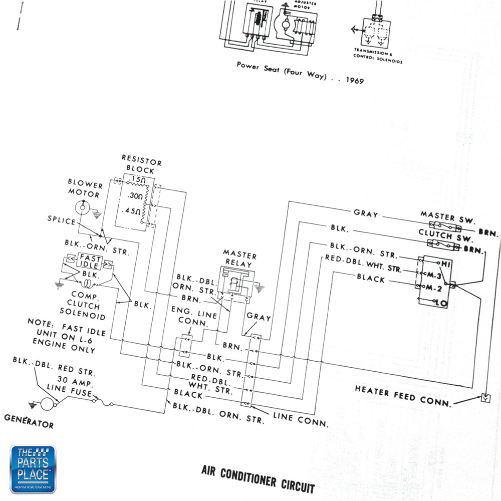 1969 Firebird Wiring Diagram Manual Each | eBay