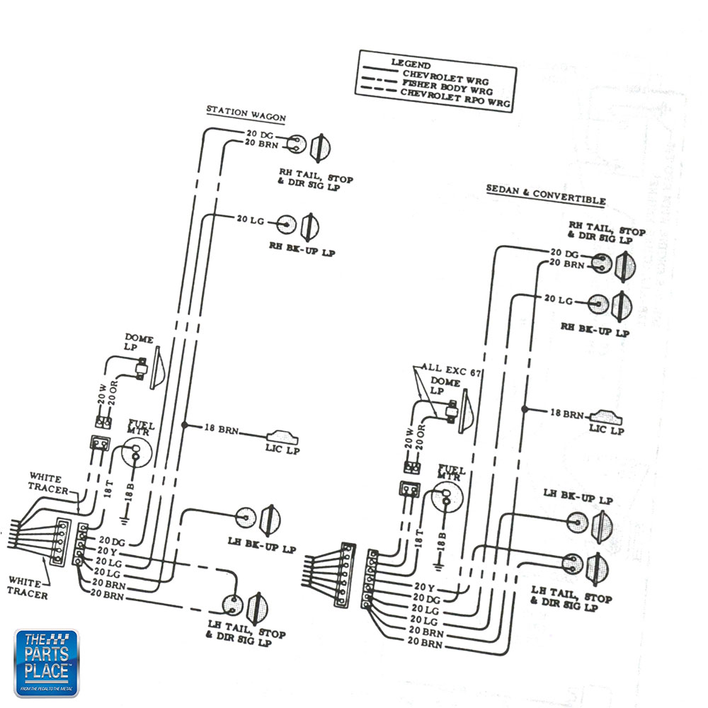 1966 Chevelle Wiring Diagram Manual Brochure Each | eBay