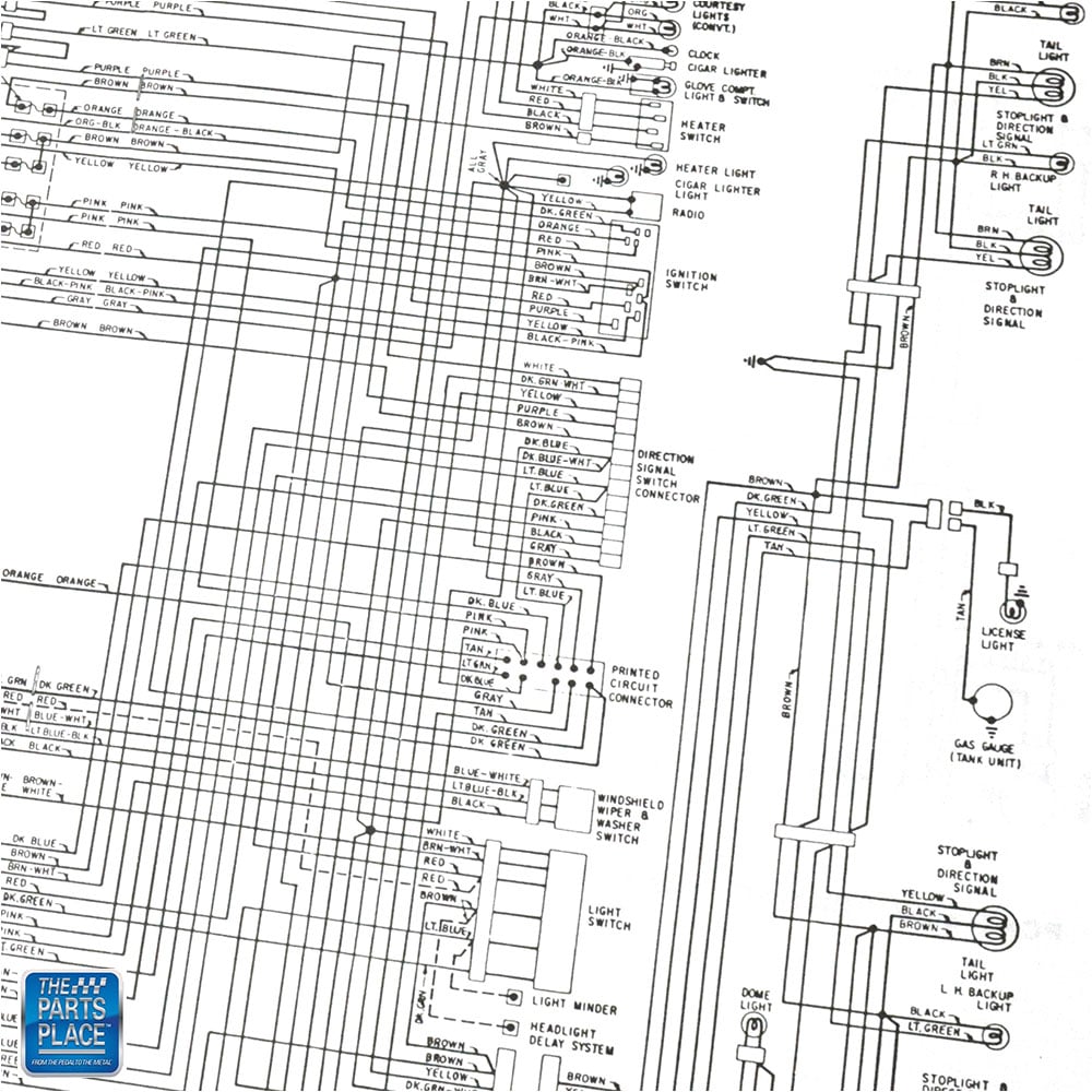 Wiring Schematic For 1970 Gto / Wiring Schematic For 1970 Gto - Wiring