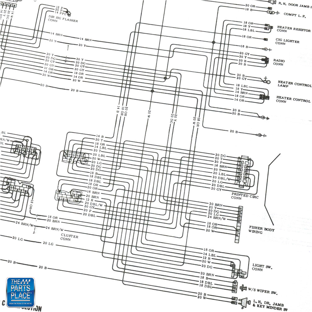 1970 Camaro Wiring Diagram Manual Each | eBay