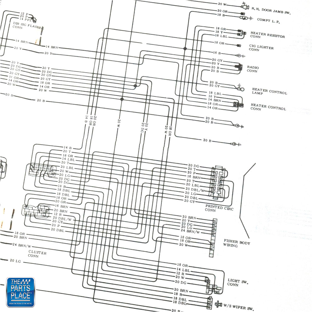 1971 Camaro Wiring Diagram Manual Each | eBay