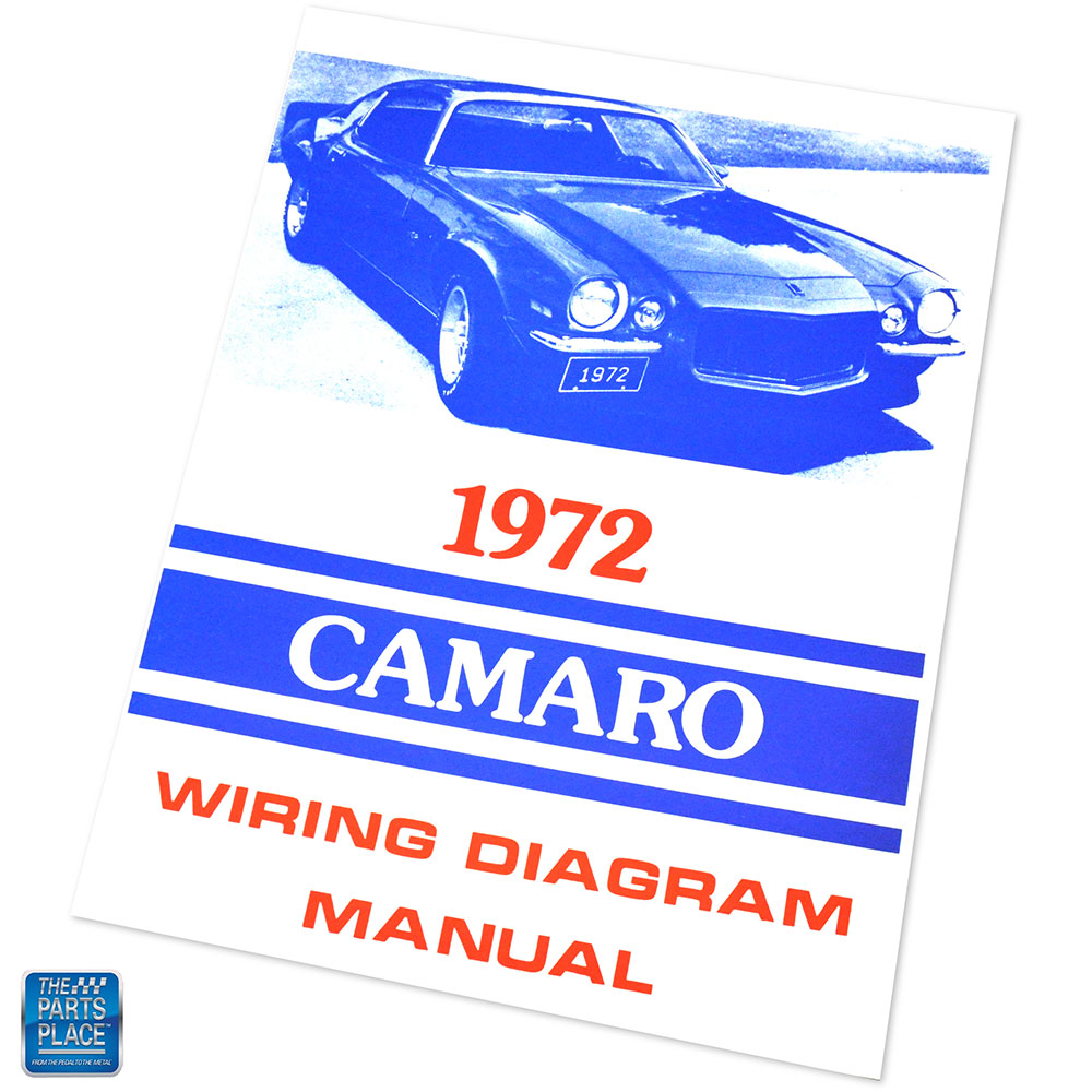 1972 Camaro Wiring Diagram Manual Each for 1972 Camaro