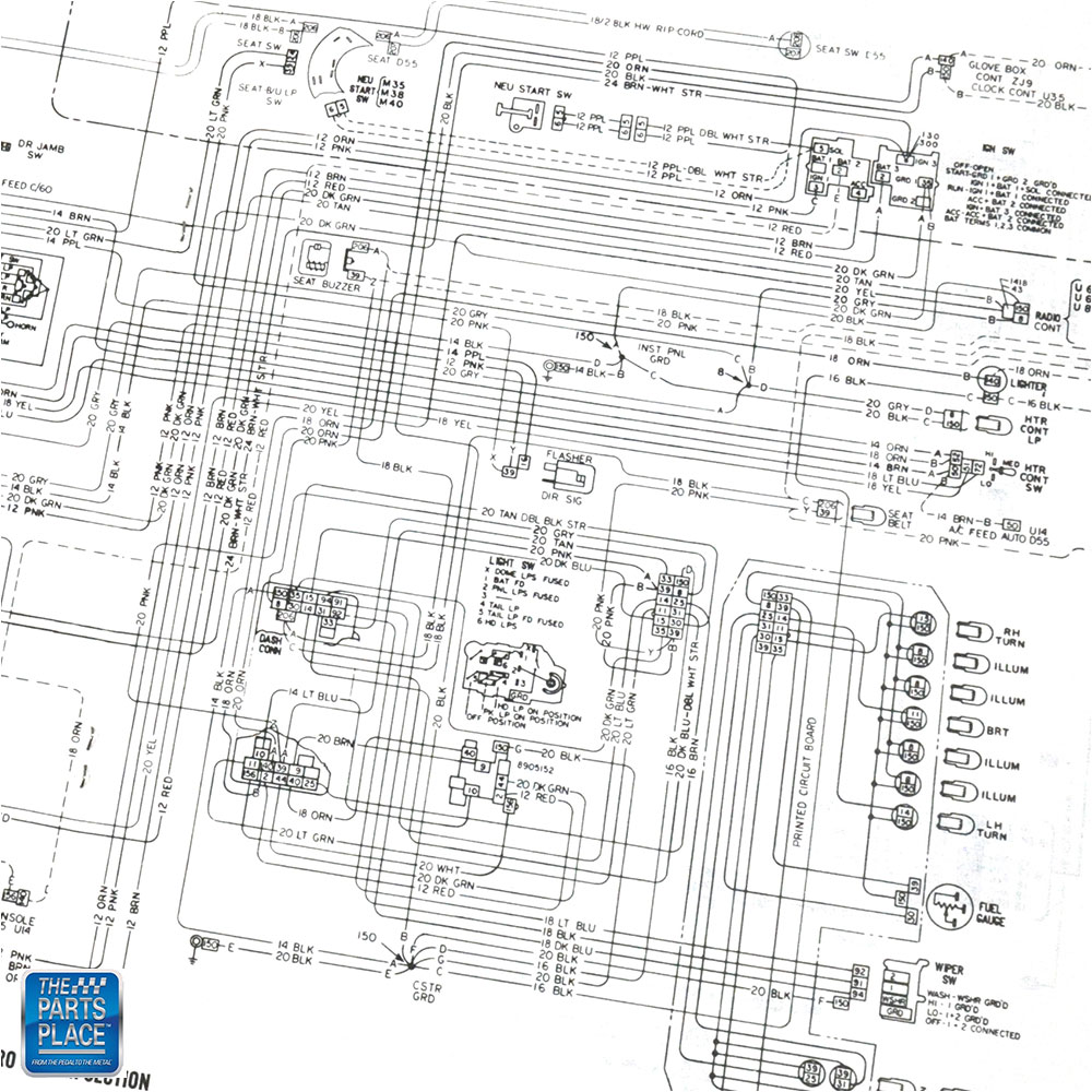 1972 Camaro Wiring Diagram Manual Each | eBay