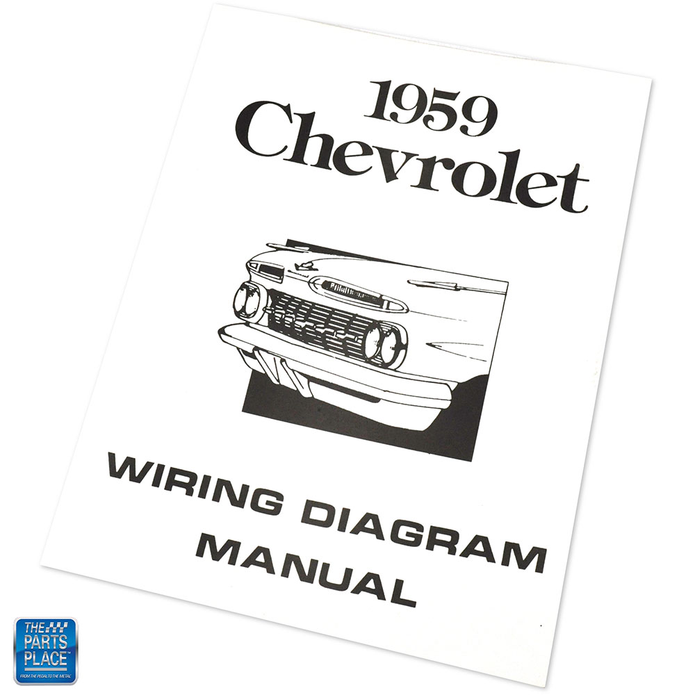 1959 Chevrolet Impala Bel Air Wiring Diagram Manual Brochure Each | eBay | Chevrolet Wiring Diagram Serieis 2 For 1959 Chvy Biscayne | | eBay