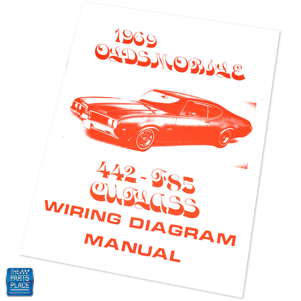 1969 Oldsmobile 442 F85 Cutlass Wiring Diagram Manual Each for 1969 Cutlass, 442, F85