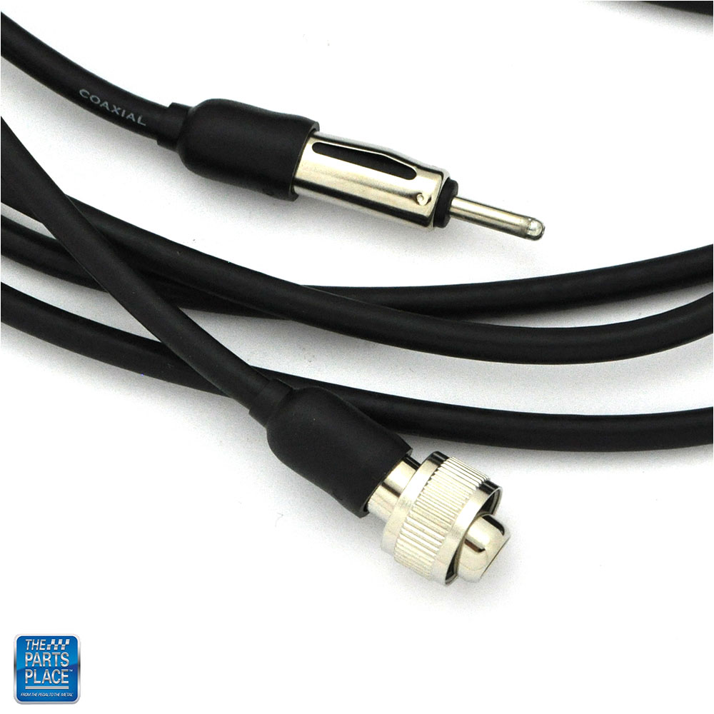 1956-1969 GM Cars Front Antenna Coax Cable For Power Or Manual 7ft