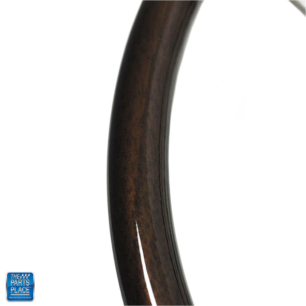 Walnut Wood Style 2 Spoke Steering Wheel Kit for 1965 Chevelle Malibu, El Camino, Nova Chevy II 