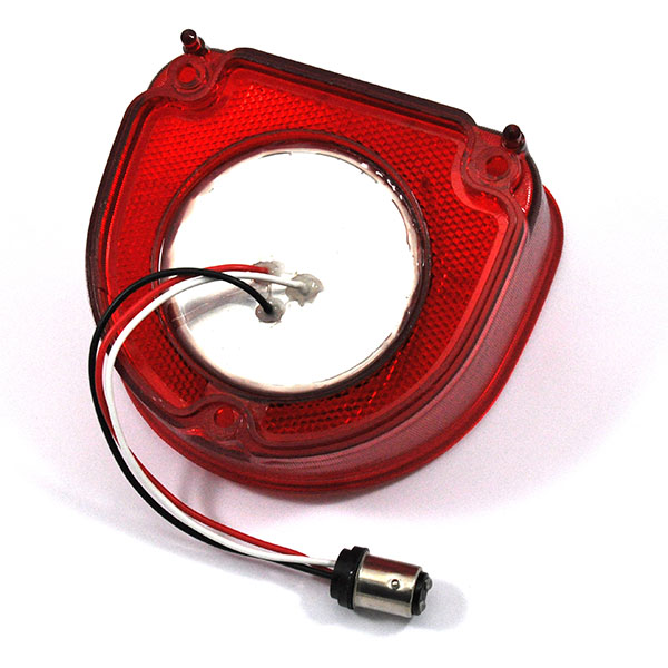 1968 Chevrolet Impala/Caprice/Bel Air LED BACK UP LAMP LENS ASSEMBLY 1 CHROME CIRCLE WITH NO TRIM (EXCEPT SS MODEL) â€“ EA | XL1029P
