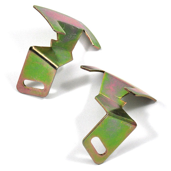 1970 Chevrolet Nova/Chevy II LOWER WINDSHIELD REVEAL MOLDING CORNER CLIPS - PR | XP6920N