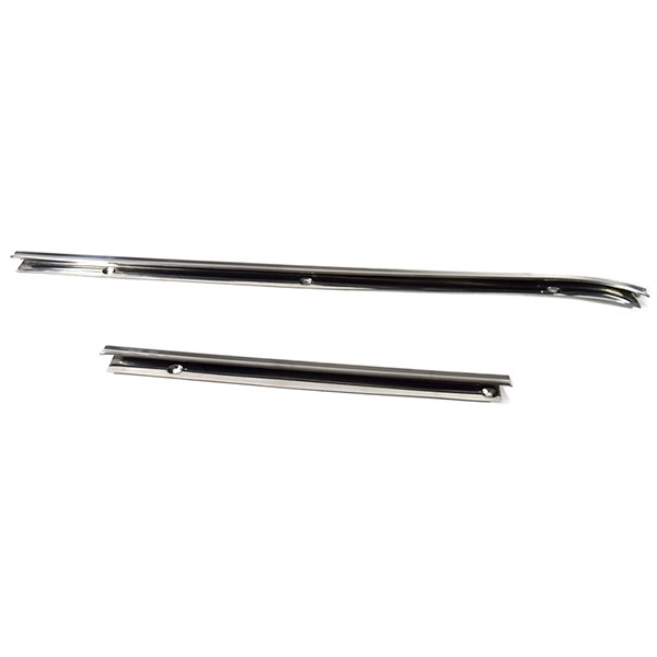 1966 Chevrolet Nova/Chevy II REAR QUARTER TRIM PANEL MOLDING UPPER & LOWER PASSENGER SIDE RH - 2 PC | IN2063N