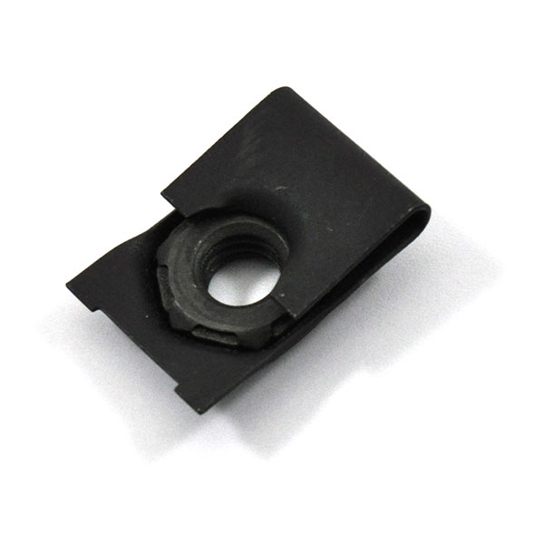 1968 Chevrolet Nova/Chevy II J-TYPE CLIP CAGE NUT, FITS 5/16-18 BOLTS, BLACK PHOSPHATE COATED GM 3784845 | 3784845