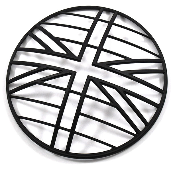 1977 Chevrolet Nova/Chevy II HEADLAMP TRIM COVER DECORATION (UNION JACK, BLACK) - PR | GH3249Z