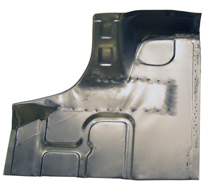 1966 Oldsmobile Cutlass/442/F85 TRUNK FLOOR WITH BODY BRACE REPAIR PANEL - LH | BP1278A
