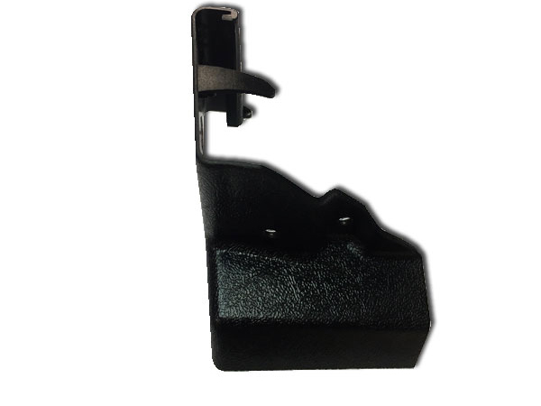 1978 Chevrolet Monte Carlo BUCKET, SPLIT BENCH, AND BENCH SEAT MANUAL SEAT TRACK PLASTIC COVERS. DRIVER & PASSENGER SIDE REAR INNER & OUTER - SET OF 4 | IN5072Z