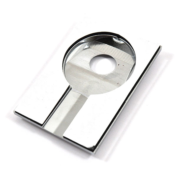 1984 Oldsmobile Cutlass/442/F85 TRUNK LOCK BEZEL EMBLEM (CUTLASS) - EA | EM1806T