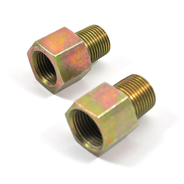 1983 Chevrolet Corvette POWER STEERING ADAPTER FITTING INVERTED FLARE STEERING BOX TO O-RING HOSES | ST5001Z