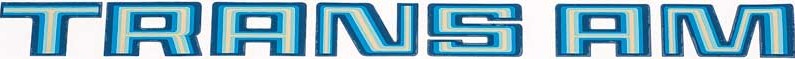 1978 Pontiac Firebird/TransAm BLACK/LIGHT BLUE/DARK BLUE TRANS AM DECAL KIT | DC7801F