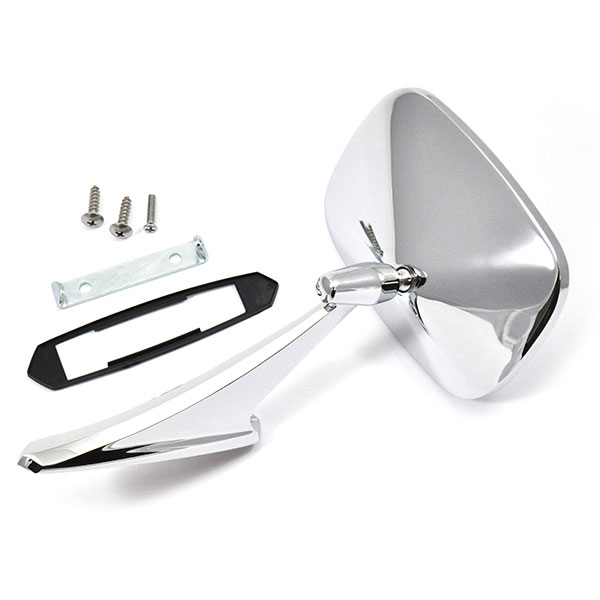 1970 Pontiac GTO/LeMans/Tempest OUTSIDE MIRROR NON-REMOTE (CHROME) NEW GM 988857 â€“ RH | 988857