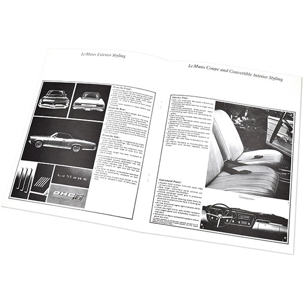 1967 Pontiac GTO/LeMans/Tempest ILLUSTRATED FACTS & FEATURES MANUAL | MP0213