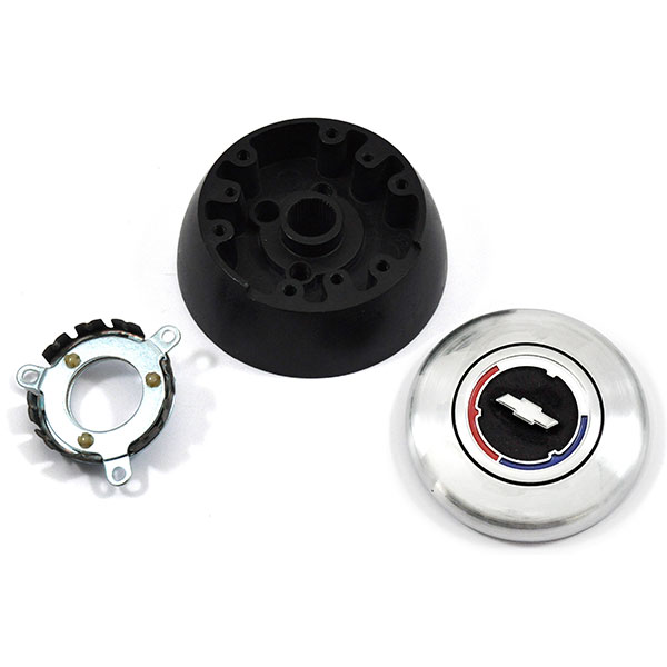 1970 Chevrolet Corvette AFTERMARKET STEERING WHEEL (DARK BLACK WOOD WHEEL WITH BLACK ANODIZED SPOKES, 14'' OUTSIDE DIAMETER) | ST4193C