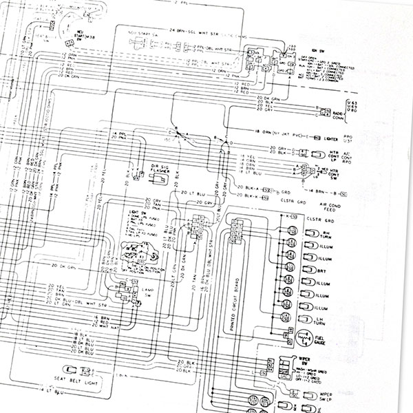 1973 Chevrolet Nova/Chevy II WIRING DIAGRAM MANUAL | MP0173