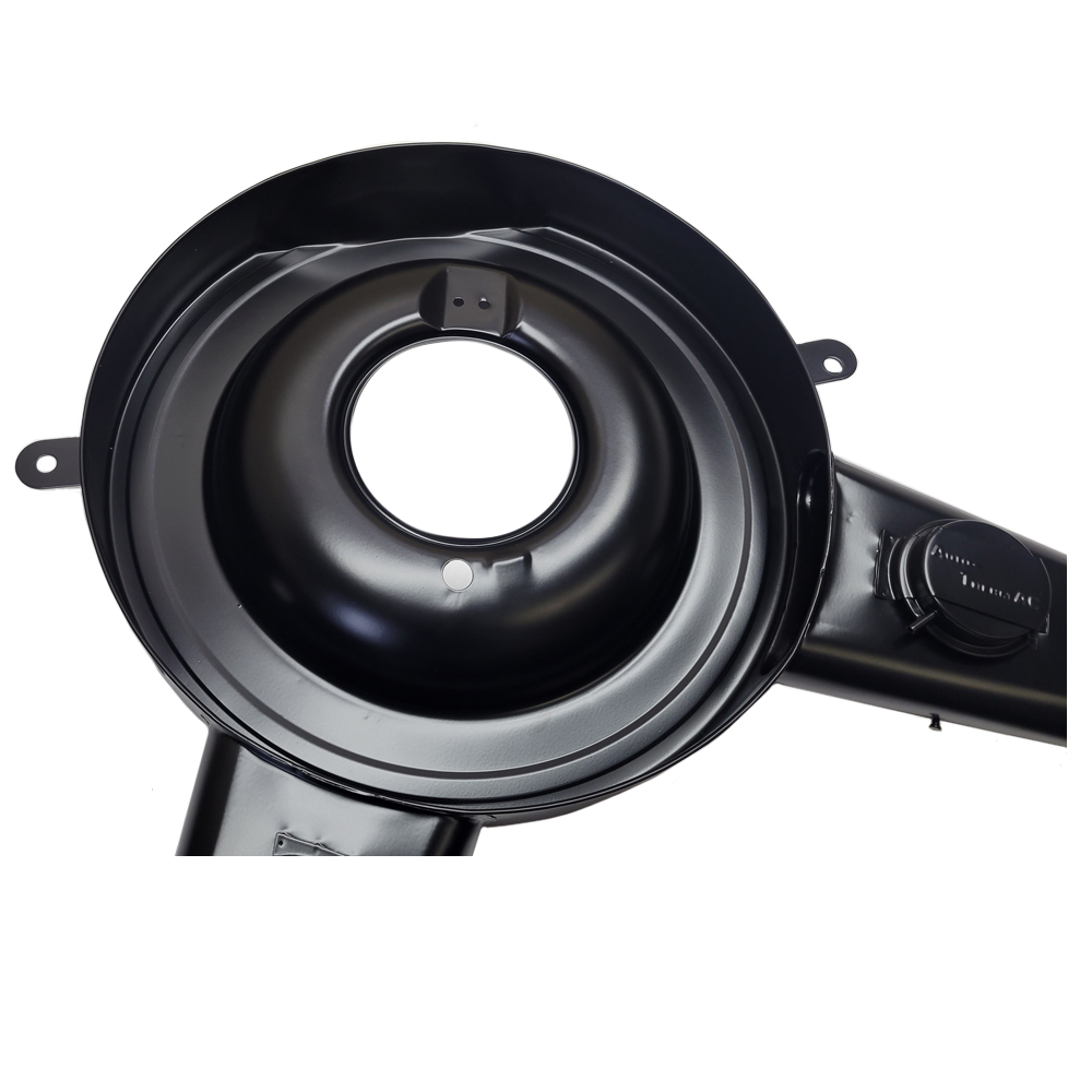 1974 Pontiac GTO/LeMans/Tempest SHAKER AIR CLEANER DUAL SNORKEL WITH 2 ACTUATORS AND 1 STOVE PROVISION | CW10359F