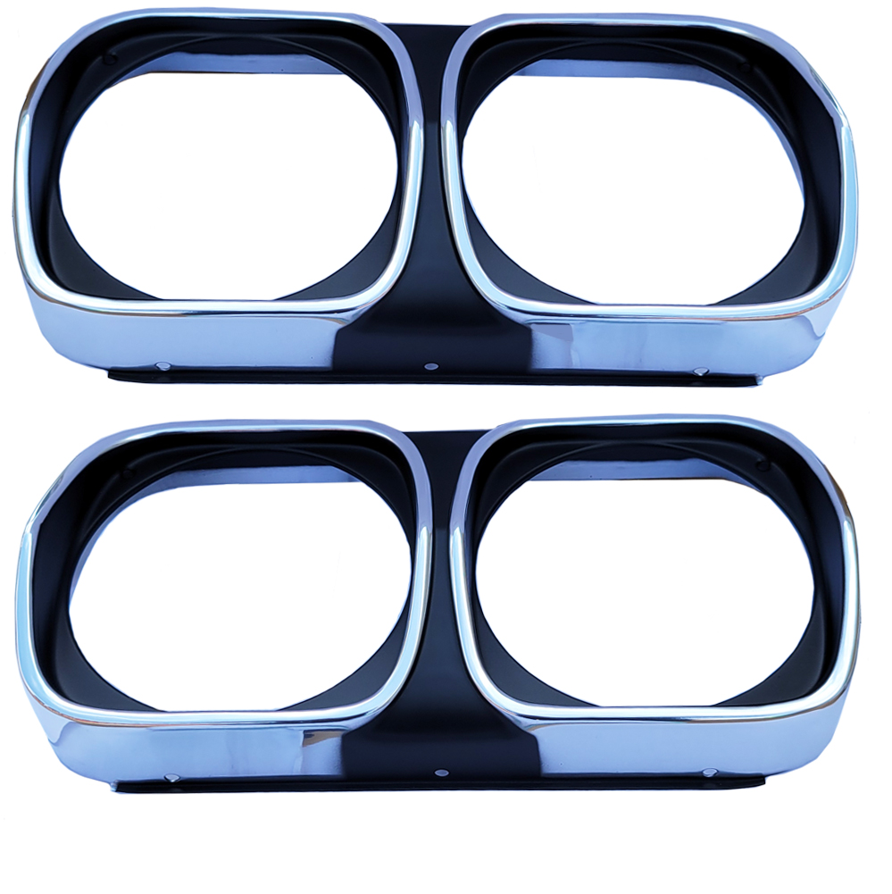 1966 Oldsmobile Cutlass/442/F85 HEADLAMP BEZELS - PR | GH2728T