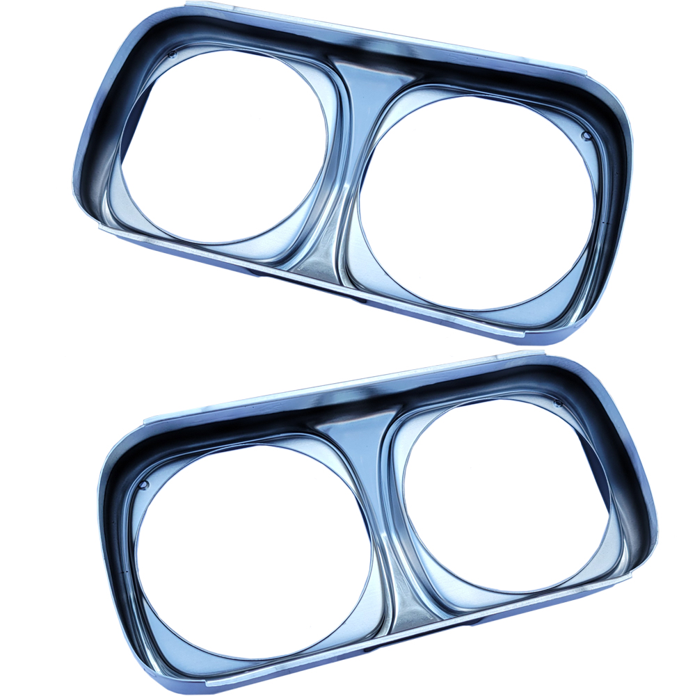 1966 Oldsmobile Cutlass/442/F85 HEADLAMP BEZELS - PR | GH2728T