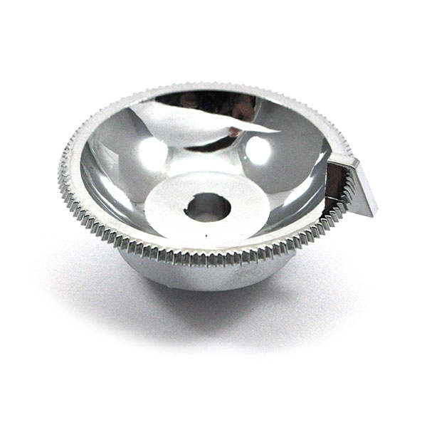 1972 Buick Full Size & Riviera INNER CHROME PLASTIC RADIO KNOB GM 1383647 EA Buick Full Size