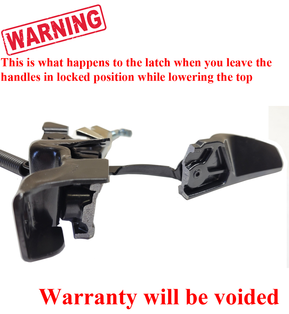 1971 Oldsmobile Full Size CONVERTIBLE TOP LATCH ASSEMBLY GM 9623939 - LH | 9623939