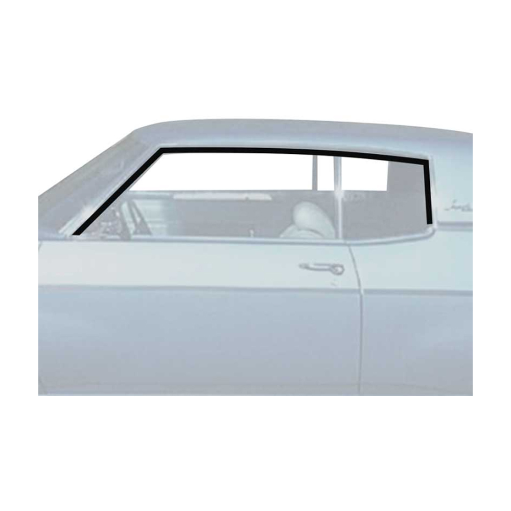 1970 Oldsmobile Full Size ROOFRAIL WEATHERSTRIP - 2 DOOR HARDTOP - PR | WS4676P
