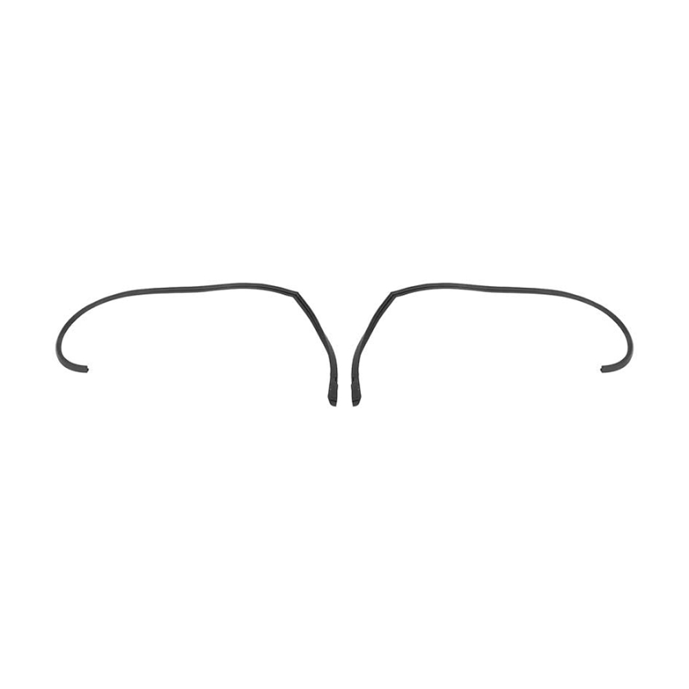 1970 Pontiac Full Size ROOFRAIL WEATHERSTRIP - 2 DOOR HARDTOP - PR | WS4676P