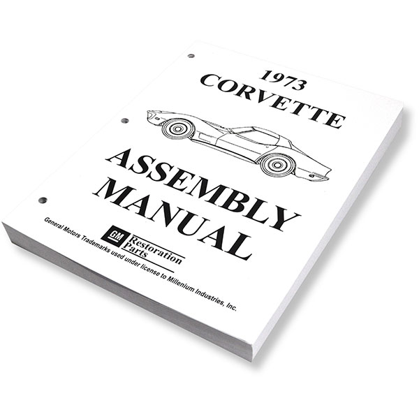 1973 Chevrolet Corvette FACTORY ASSEMBLY MANUAL | BK1110O